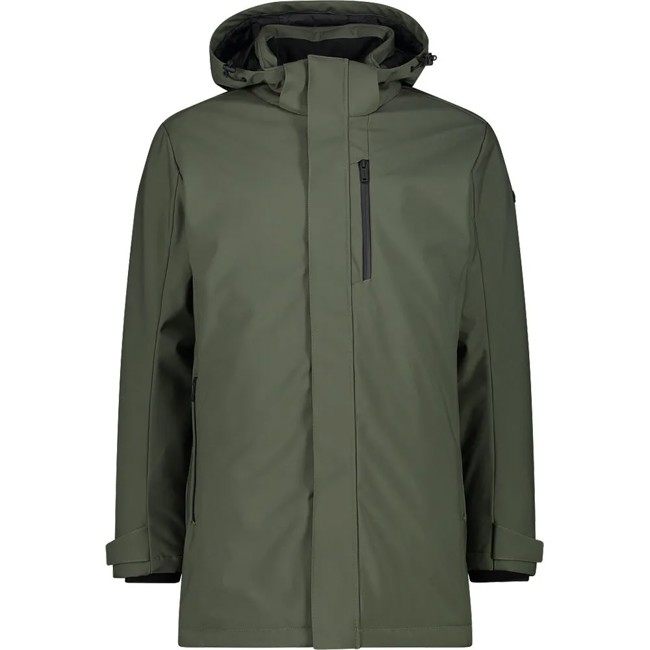 Parka cmp SNAPS HOOD OIL GREEN