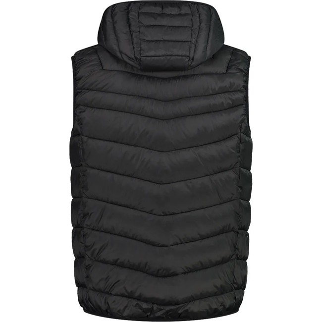 Cmp Vest Vest Snaps Hood Nero