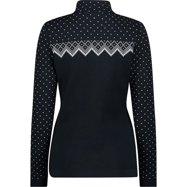 Maglia Cmp Woman Sweat Knitted Black Blue