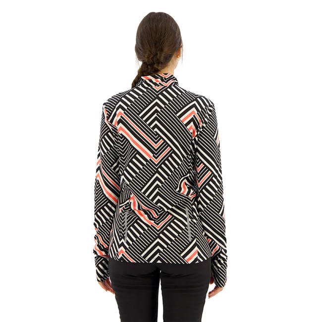 T-paita Cmp Sweat Nero-red Fluo