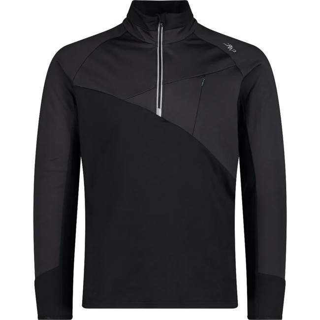 cmp T-shirt SWEAT NERO-ANTRACITE