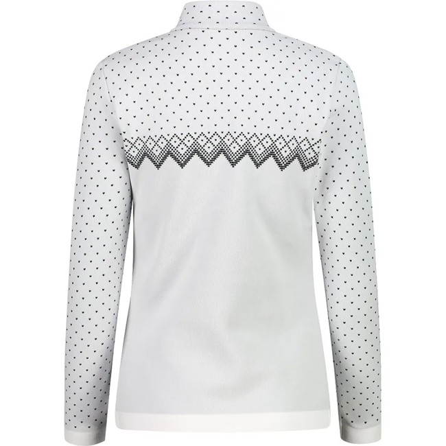 Camisola Cmp Woman Sweat Knitted Bianco