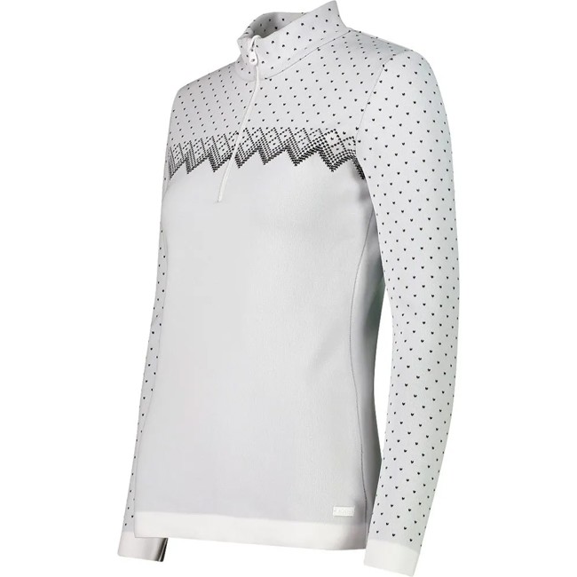 Camisola Cmp Woman Sweat Knitted Bianco