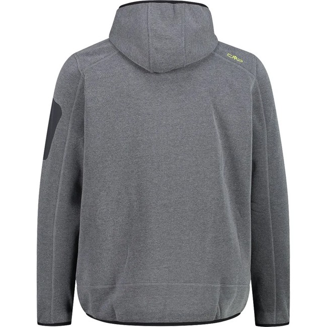 Fleece Cmp Man Jacket Fix Hood Ant-acido