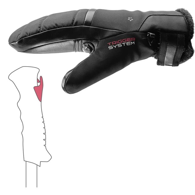 Rukkaset Leki Snowfox 3d Women Mitt