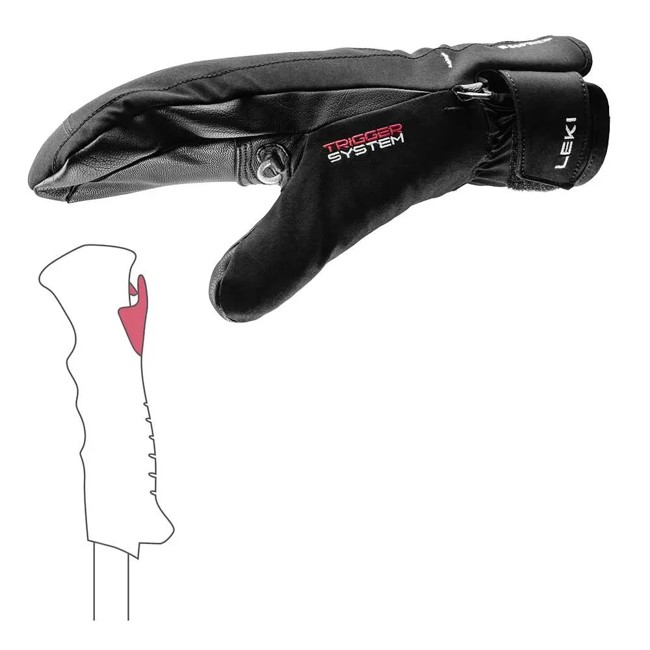 Manoplas Leki Cerro 3d Women Mitt