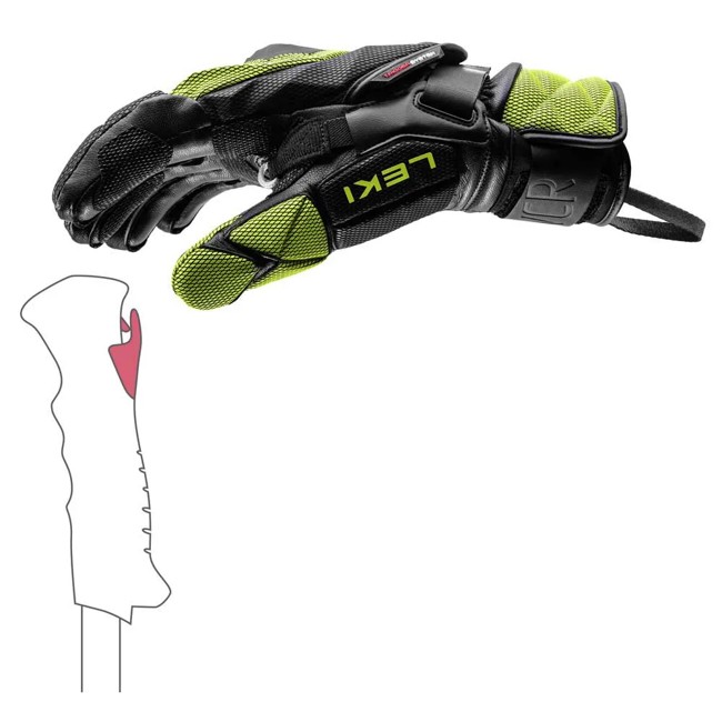 Rukavice Leki Venom Gs 3d