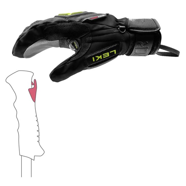 Handsker Leki Wcr C-tech 3d Mitt