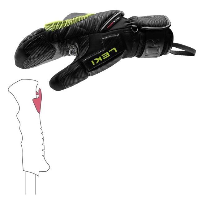 Moufles Leki Coach 3d Mitt