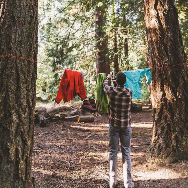 Virvelė Gear Aid 550 Paracord 9m Reflective + Snap Hook