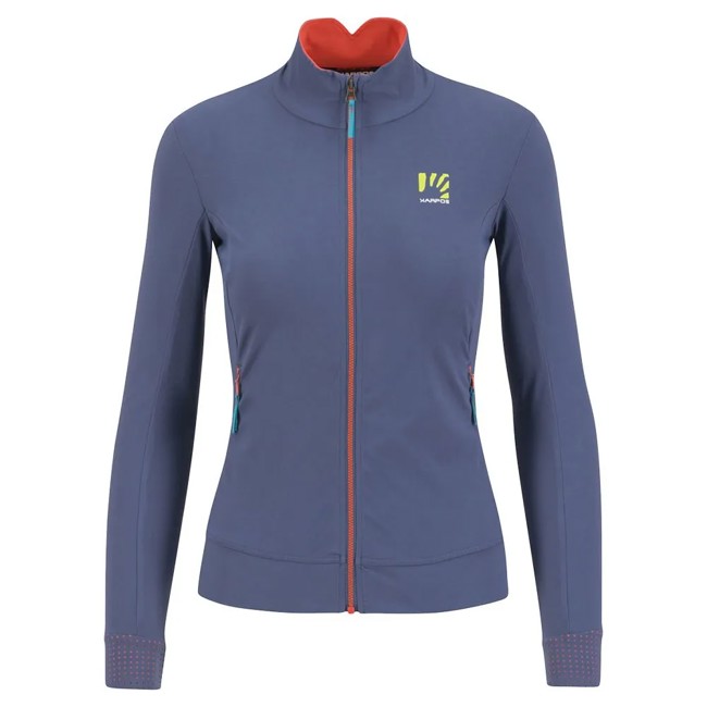 Veste karpos EASYGOING W JACKET Vintage Indigo/Hot Co