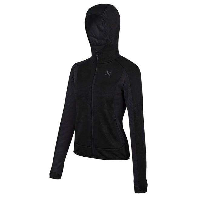 Forro Polar Montura Stretch Color 2 Maglia Woman Nero