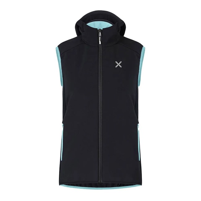 Vest montura POISON VEST WOMAN Nero/Care Blue