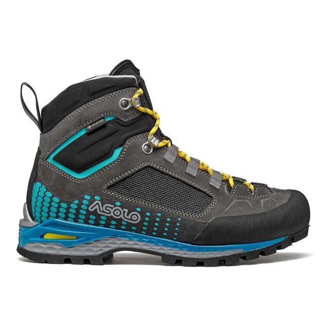 Stiefel Asolo Freney Evo Mid Gv Ml Graphite/sea Blue