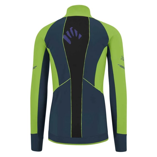 Casaco karpos ALAGNA EVO JACKET Midnight/Green Flash