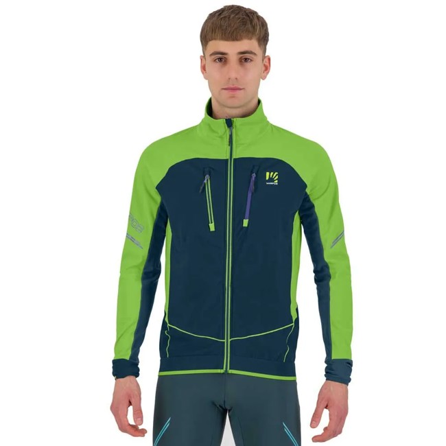 Chaqueta karpos ALAGNA EVO JACKET Midnight/Green Flash