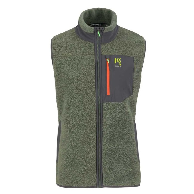 Vesta karpos 80'S VEST Thyme/Black Sand