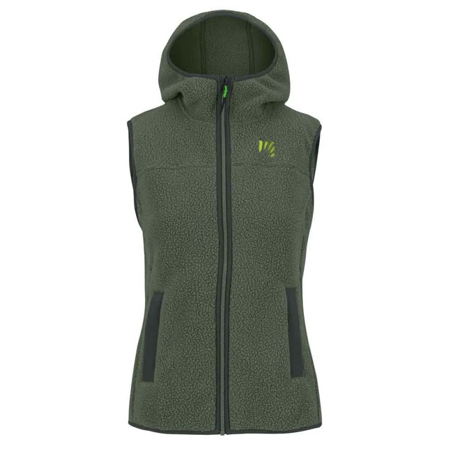 Gilè karpos 80'S HOODIE VEST Thyme