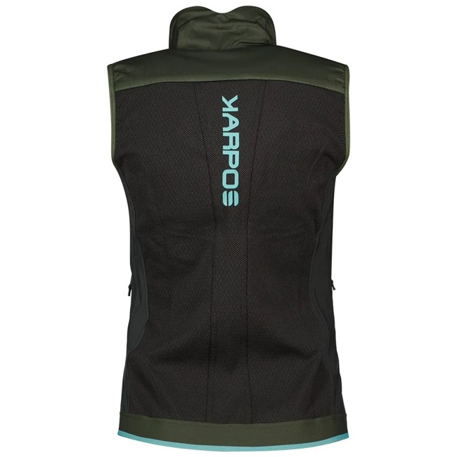 Telovnik Karpos Alagna Plus Evo W Vest Thyme/black Sand