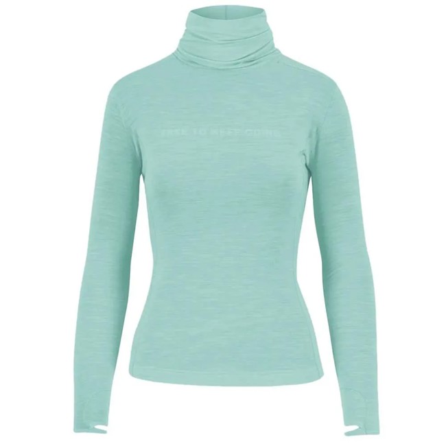 T-paita karpos EASYFRIZZ MERINO W LS Aqua Sky