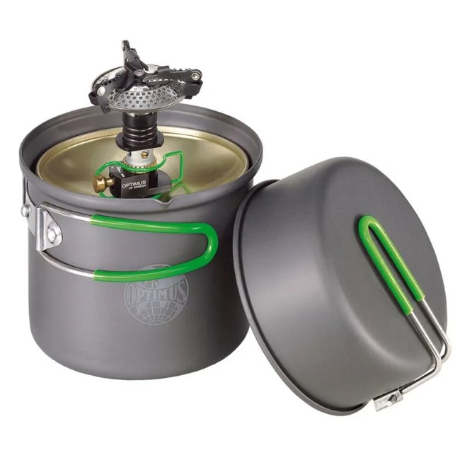 Fogão portátil optimus CRUX WEEKEND SET COCINA