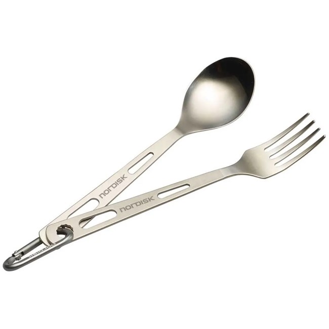 nordisk Flatware Spirit - Titanium Cutlery (2 Pcs)