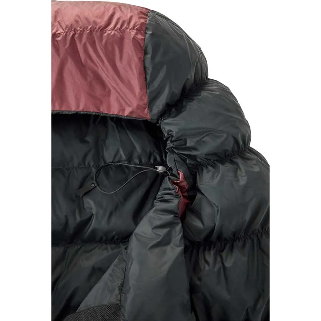 Saco-cama nordisk Voyage 300 size L zip L Ribbon Red/Blk