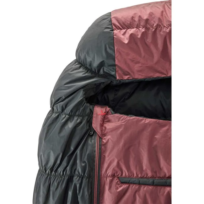 Saco-cama nordisk Voyage 300 size L zip L Ribbon Red/Blk