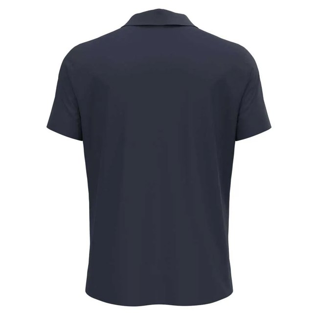 Marškinėliai Su Apykakle Odlo Essential Solid Dark Sapph