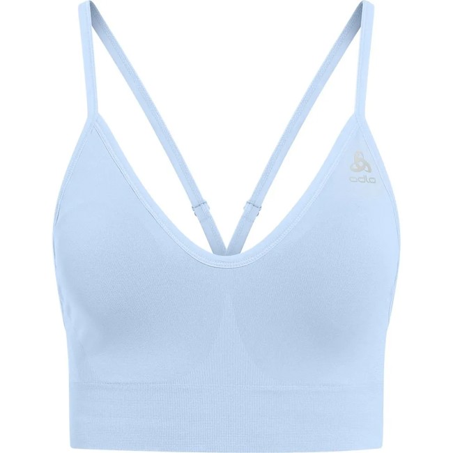 Sports-BH odlo PADDED SEAMLESS SOFT 2.0 Blue