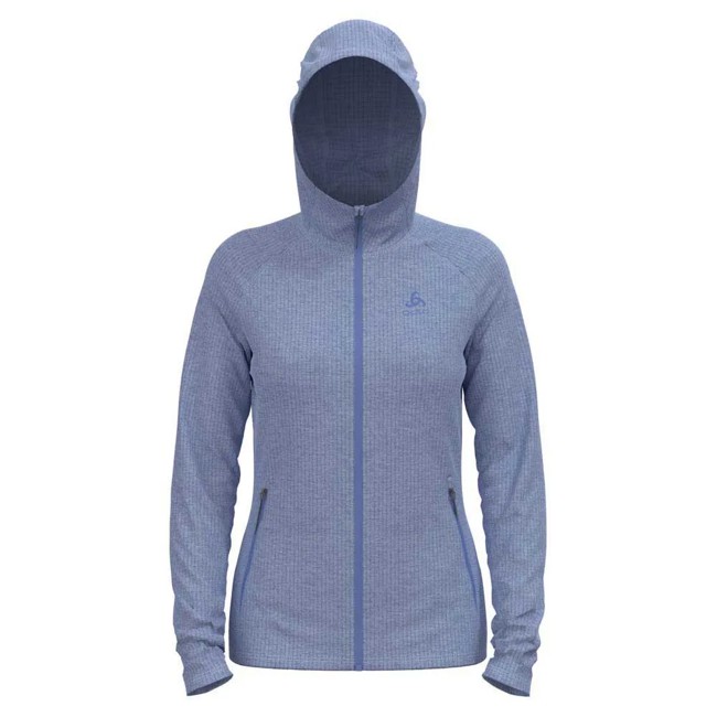 Bluza odlo MID LAYER HOODY FZ TENCIA Persian Jewel