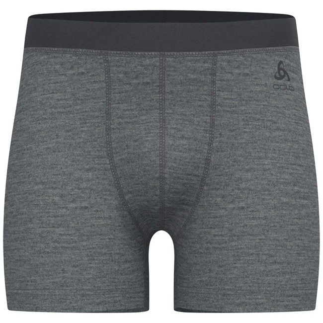 Slipy odlo BOXER MERINO 160 Steel Grey Melange