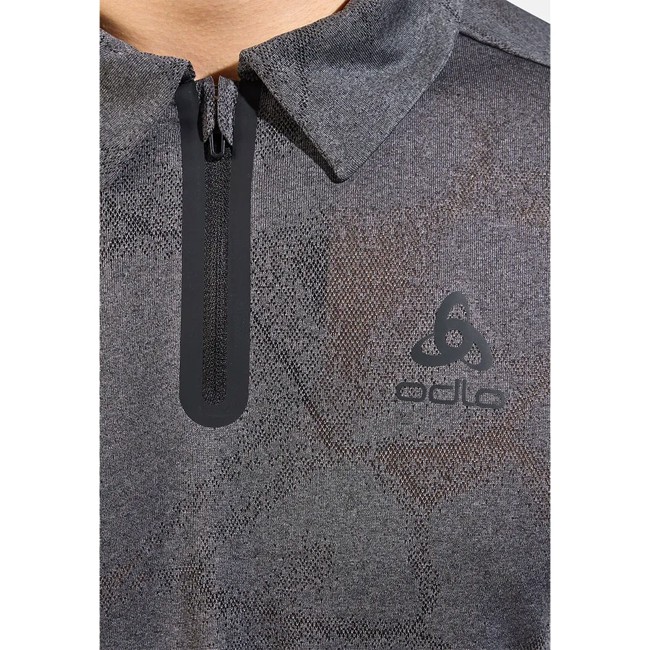 Polokošile Odlo Ascent Chilltec Black Mela