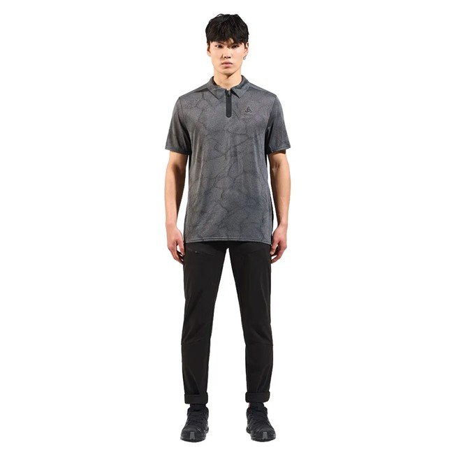 Polokošile Odlo Ascent Chilltec Black Mela