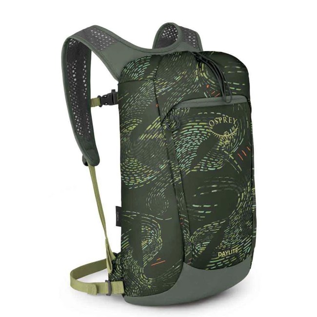 Osprey Back Pack Daylite Cinch Rattan Print/rocky Brook