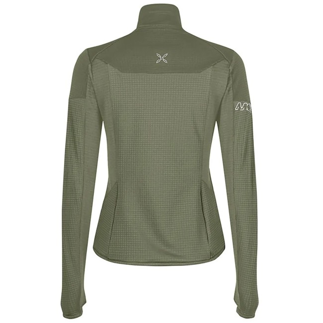 Forro Polar Montura Stretch Mind 2 Maglia Woman Verde Salvia