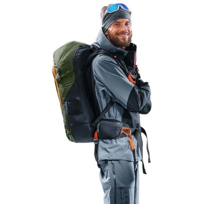 Batoh deuter TOUR 38+5 Khaki-Black