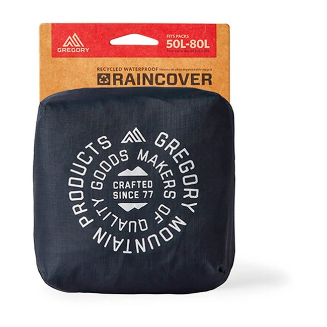 Överdrag För Packning Gregory Raincover 50-80l Obsidian Black