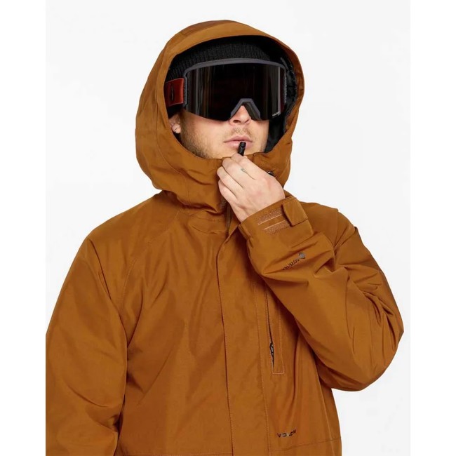 Bunda volcom DUA INS Caramel