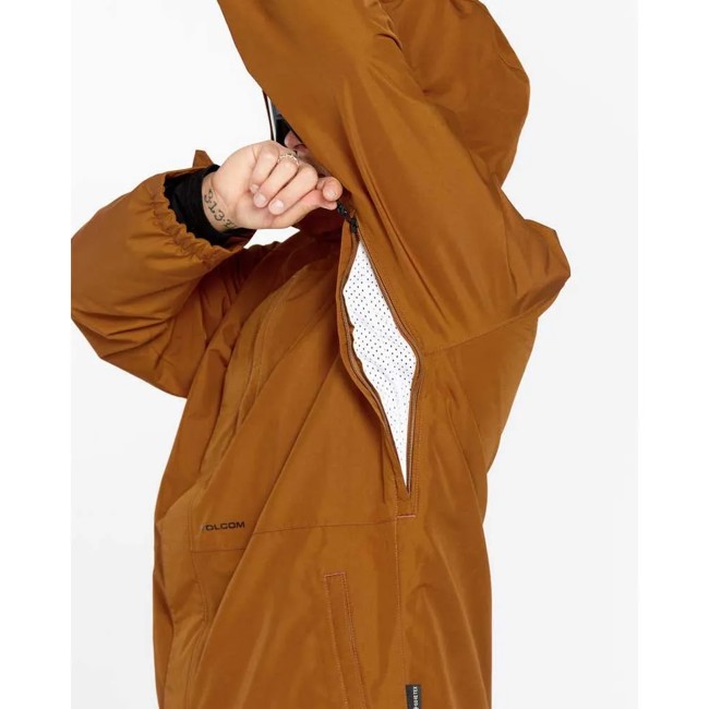 Bunda volcom DUA INS Caramel
