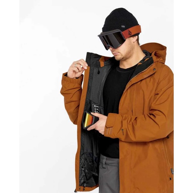 Bunda volcom DUA INS Caramel