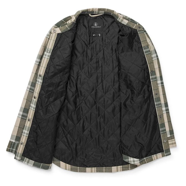 Jas volcom RIDING FLANNEL Sand