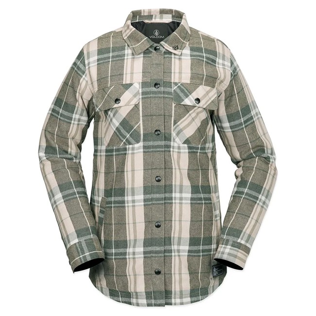Jas volcom RIDING FLANNEL Sand