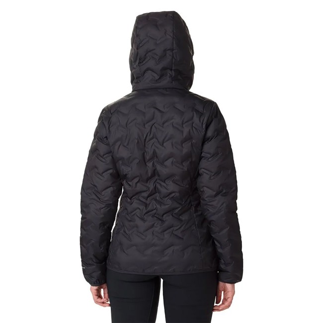 Chaqueta Columbia Delta Ridge Ii Down Hooded Jkt Black
