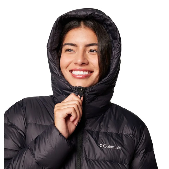 Jakna columbia HARMONY FALLS HOODED DOWN JKT BLACK