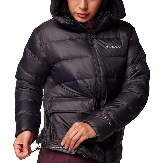 Jakna columbia HARMONY FALLS HOODED DOWN JKT BLACK