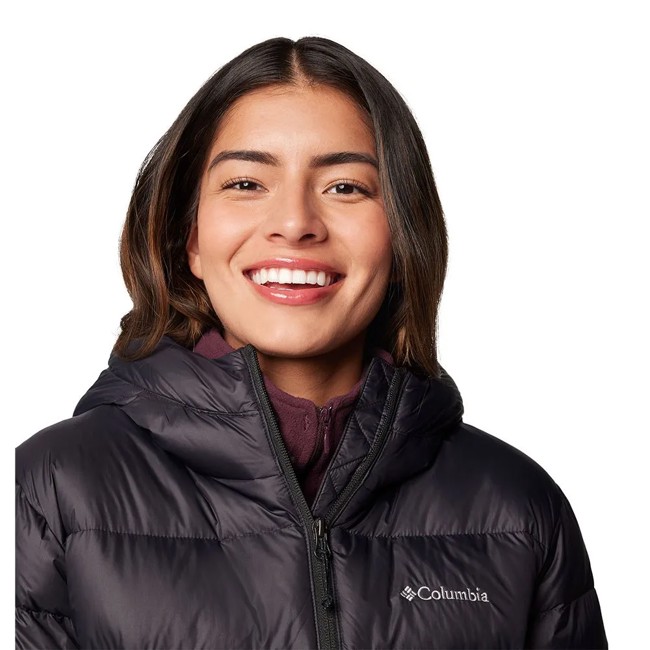Jakna columbia HARMONY FALLS HOODED DOWN JKT BLACK