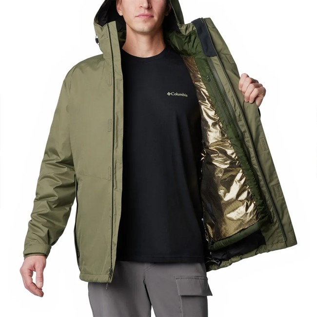 Casaco Columbia Interchange Jkt Stone Green
