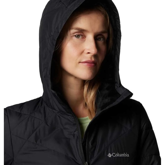 Striukė Columbia Heavenly Long Hooded Jkt Black
