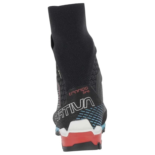 Stiefel La Sportiva Trango Pro Ws Gtx Black/hibiscus